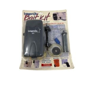 Portable Bait Aerator Air Pump Fishing Live Bait Kit Battery Operated